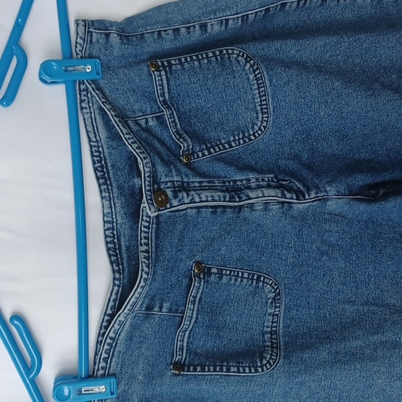 Vintage High Waisted Liz Claiborne Capri Jeans Size 12, front pockets - Picture 2 of 8